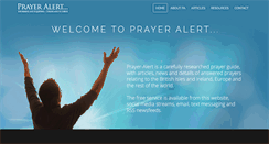 Desktop Screenshot of prayer-alert.net